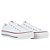 Tênis Converse Chuck Taylor All Star Plataforma Ox Feminino Branco - Imagem 3