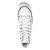Tênis Converse All Star Chuck Taylor European Hi Cano Alto Unissex Branco Preto - Imagem 3