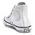 Tênis Converse All Star Chuck Taylor European Hi Cano Alto Unissex Branco Preto - Imagem 4