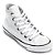 Tênis Converse All Star Chuck Taylor European Hi Cano Alto Unissex Branco Preto - Imagem 2