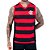 Regata Braziline Flamengo Hino Masculina Preto Vermelho - Imagem 1