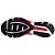 Tênis Mizuno Wave Dynasty 6 Masculino Preto Azul Vermelho - Imagem 5
