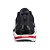 Tênis Mizuno Wave Dynasty 6 Masculino Preto Azul Vermelho - Imagem 4