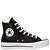 Tênis Converse Chuck Taylor All Star Platform Lift Hi Cano Alto Feminino Preto Branco - Imagem 1