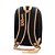 Mochila Wilson Sporting Goods Co Unissex Grafite Preto Laranja - Imagem 2