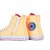 Tênis Converse All Star Chuck Taylor Hi Seasonal Infantil Laranja Lilás - Imagem 3