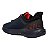 Tênis Olympikus Zex 176 Infantil Preto Coral - Imagem 4