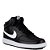 Tênis Nike Court Vision Mid Next Nature Masculino Preto Branco - Imagem 2