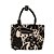 Necessaire Farm Ziriguidum Bichos na Floresta Preto Off White - Imagem 2
