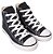Tênis Converse All Star Chuck Taylor Cano Alto Infantil Preto Branco - Imagem 3