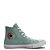 Tênis Converse Chuck Taylor All Star Hi Seasonal Feminino Verde Rosa - Imagem 1