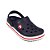Sandália Crocs Crocband Clog Infantil Marinho Branco - Imagem 2