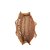 Totebag Farm Coisa Nossa M Artesanal Marrom Papagaio - Imagem 3