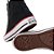 Tênis Converse All Star Chuck Taylor Hi Cano Alto Unissex Preto Branco Vermelho - Imagem 4