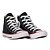 Tênis Converse All Star Chuck Taylor Hi Cano Alto Unissex Preto Branco Vermelho - Imagem 2