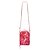 Mini Mochila Farm Borogodó Amalfi Vermelho Rosa - Imagem 3