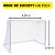 Rede de Society Fabio Sport 4,20 x 2,30 M Fio 4mm Nylon - Imagem 1