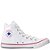 Tênis Converse All Star Chuck Taylor Hi Cano Alto Unissex Branco Marinho - Imagem 1