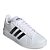 Tênis Adidas Grand Court Base 2.0 Masculino Branco Preto - Imagem 2