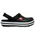 Sandália Crocs Crocband Clog Infantil Preto Branco - Imagem 1