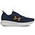 Tênis Under Armour Charged Essential 2 Masculino Marinho Dourado - Imagem 1