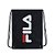 Sacola Fila Gym Sack Active Unissex Preto Branco Vermelho - Imagem 1