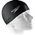 Touca De Natação Speedo Flat Silicone Preto - Imagem 1
