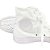 Tênis Converse All Star Chuck Taylor Monochrome Cano Alto Unissex Branco - Imagem 3