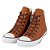 Tênis Converse All Star Hi New Malden Casca De Nozes Feminino Marrom - Imagem 2