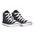 Tênis Converse All Star Chuck Taylor Hi Cano Alto Infantil Preto Branco - Imagem 2