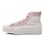 Tênis Converse All Star Chuck Taylor Lift Hi Branco Rosa - Imagem 2