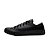 Tênis Converse All Star Chuck Taylor Monochrome Leather Ox Preto - Imagem 3