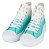 Tênis Converse All Star Chuck Taylor Move Hi Verde Branco - Imagem 3