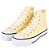 Tênis Converse All Star Lift Hi Seasonal Plataforma Feminino Amarelo - Imagem 3