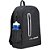 Mochila Olympikus Braze Unissex Preto Prata - Imagem 4