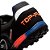Chuteira de Society Joma Top Flex - Preto/Azul/Laranja - Imagem 7