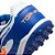 Chuteira de Society Joma Top Flex Infantil - Branco e Turquesa - Imagem 7