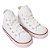 Tênis Converse All Star Chuck Taylor Hi Cano Alto Infantil Branco Vermelho - Imagem 3