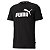 Camisa Puma Essential Big Preto Branco - Imagem 1
