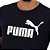 Camisa Puma Essential Big Preto Branco - Imagem 2