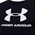 Camisa Under Armour Sportstyle Logo Masculina Preto Branco - Imagem 5
