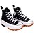 Tênis Converse Run Star Hike Seasonal Cano Alto Feminino Preto Branco - Imagem 3