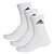 Kit Meia Adidas Cush Crew Cano Alto Unissex Branca - Imagem 2