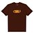 Camiseta Thug Nine Analog Marrom - Imagem 1