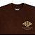 Camiseta Thug Nine Shield Marrom - Imagem 3