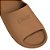 Chinelo Thug Nine Nuvem Soft Monocolor Masculino Marrom - Imagem 4