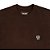 Camisa Thug Nine Basic T9 Patch Masculina Marrom - Imagem 2