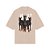 Camisa Approve Oversized Animals II Dobermann Masculina Bege - Imagem 3