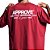 Camiseta Huge Approve Timeless Bordo - Imagem 2