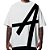 Camisa Approve Huge Biglogo Oversized Masculina Branco Preto - Imagem 1
